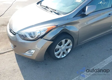 2013 Hyundai Elantra Limited из США, поврежденный, VIN 5NPDH4AE4DH359176